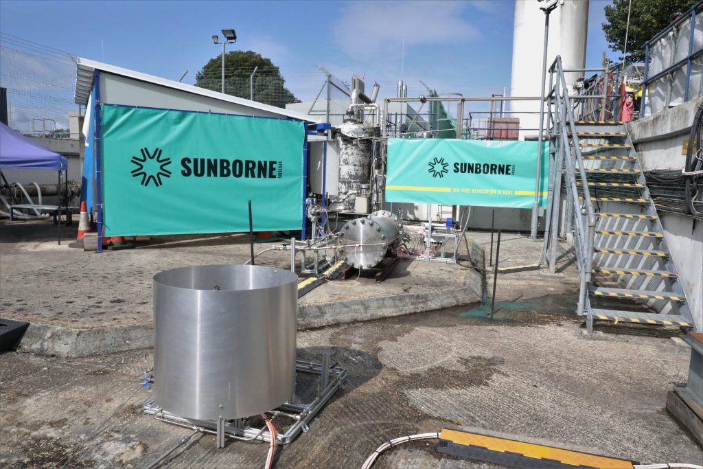 Sunborne Systems Ammonia Reactor testing site